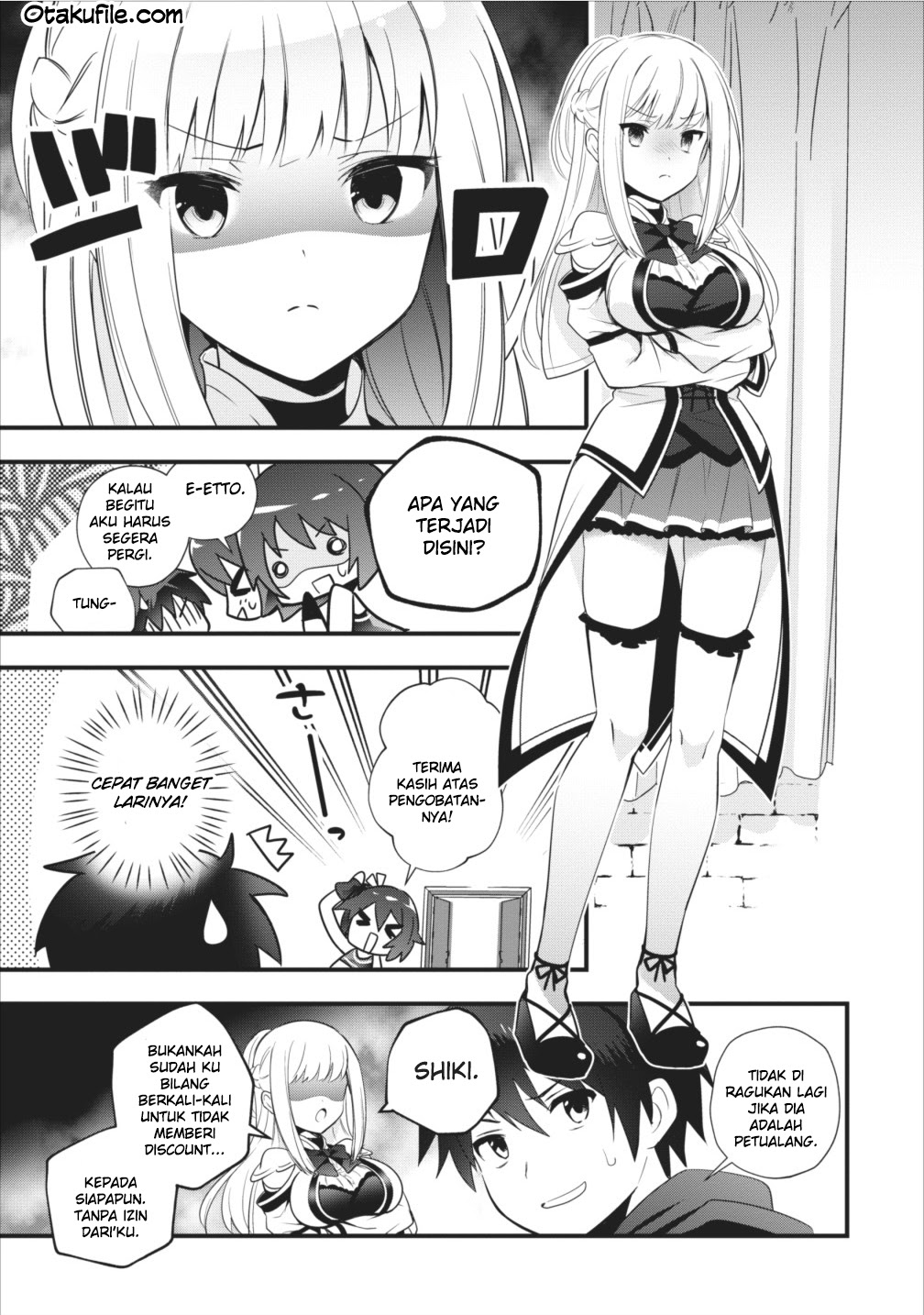 Isekai no Meikyuu Toshi de Chiyu Mahou Tsukai Yattemasu Chapter 1