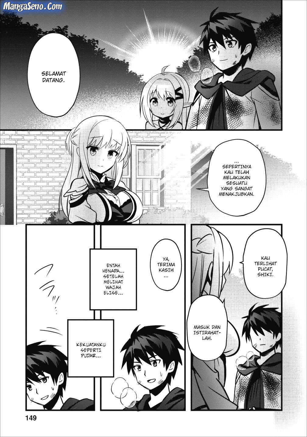 Isekai no Meikyuu Toshi de Chiyu Mahou Tsukai Yattemasu Chapter 10