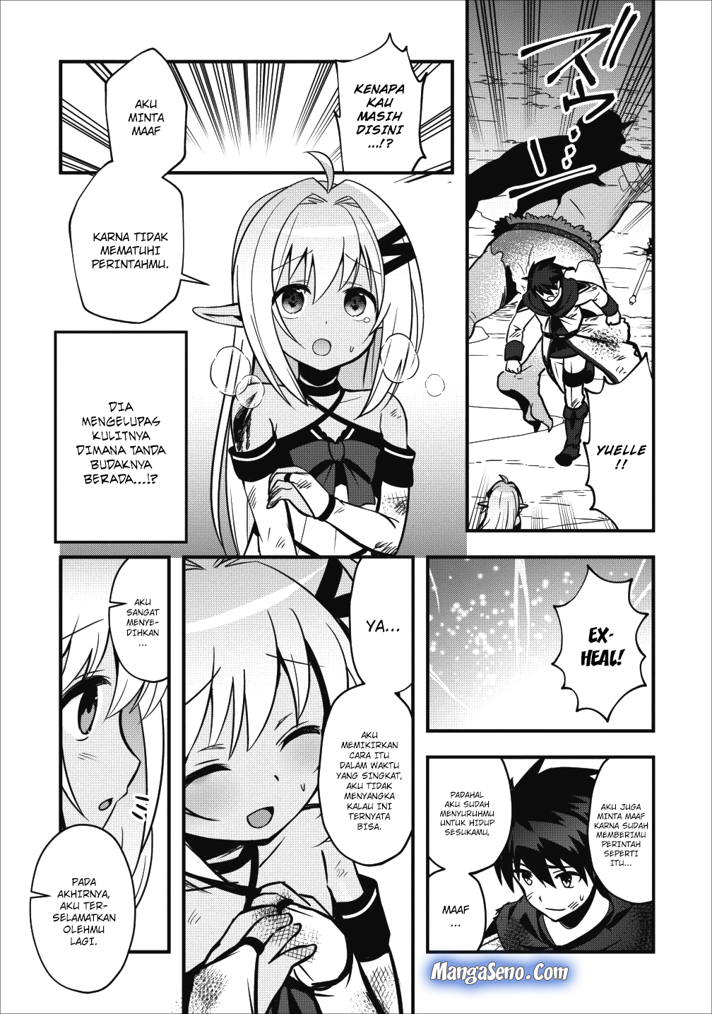 Isekai no Meikyuu Toshi de Chiyu Mahou Tsukai Yattemasu Chapter 10