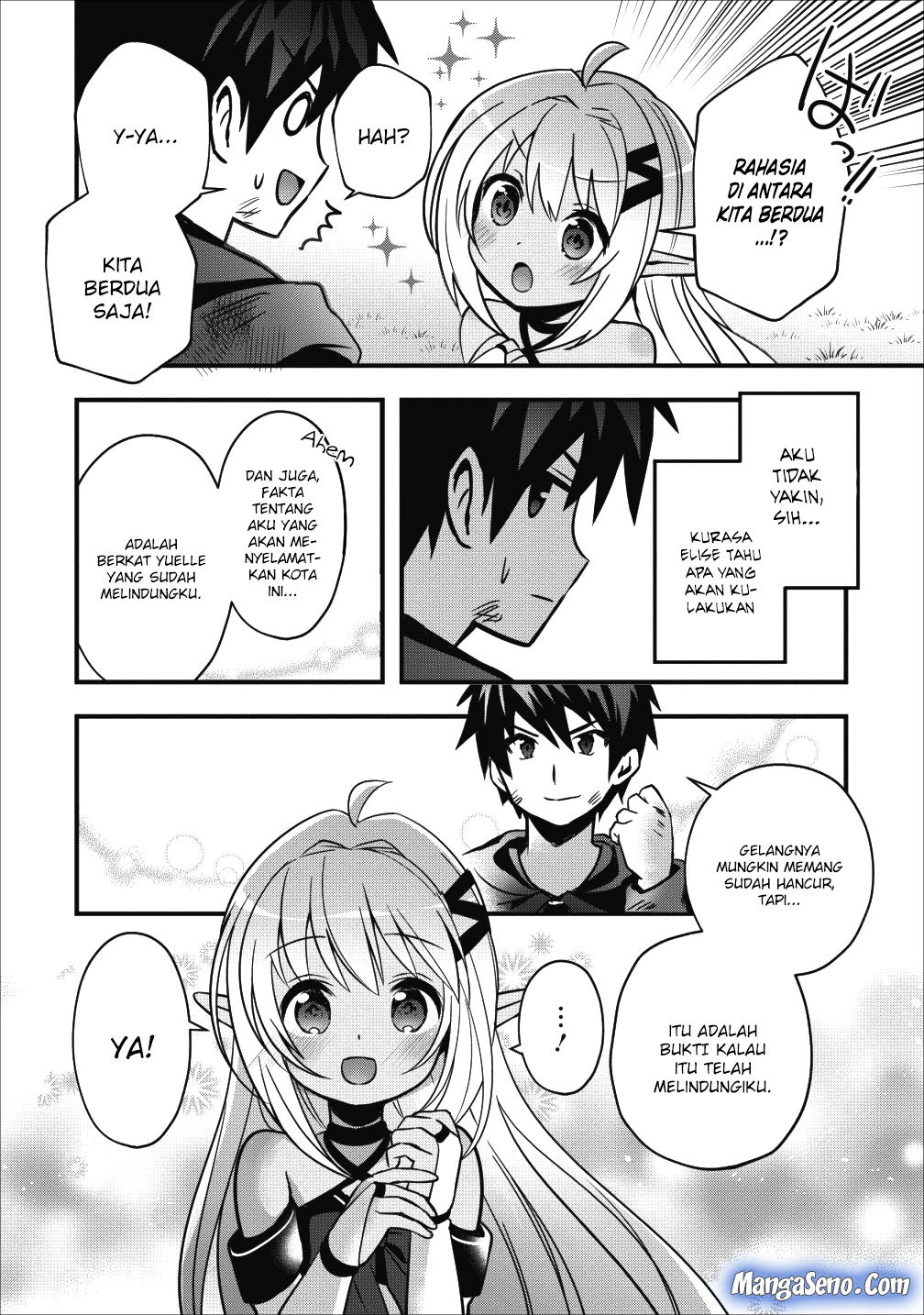 Isekai no Meikyuu Toshi de Chiyu Mahou Tsukai Yattemasu Chapter 10