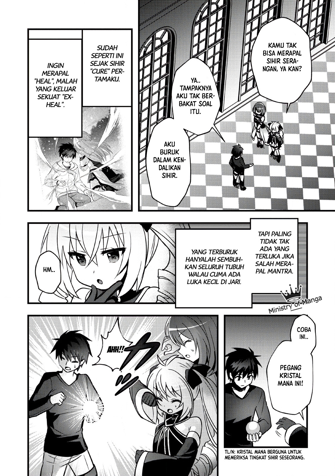 Isekai no Meikyuu Toshi de Chiyu Mahou Tsukai Yattemasu Chapter 13