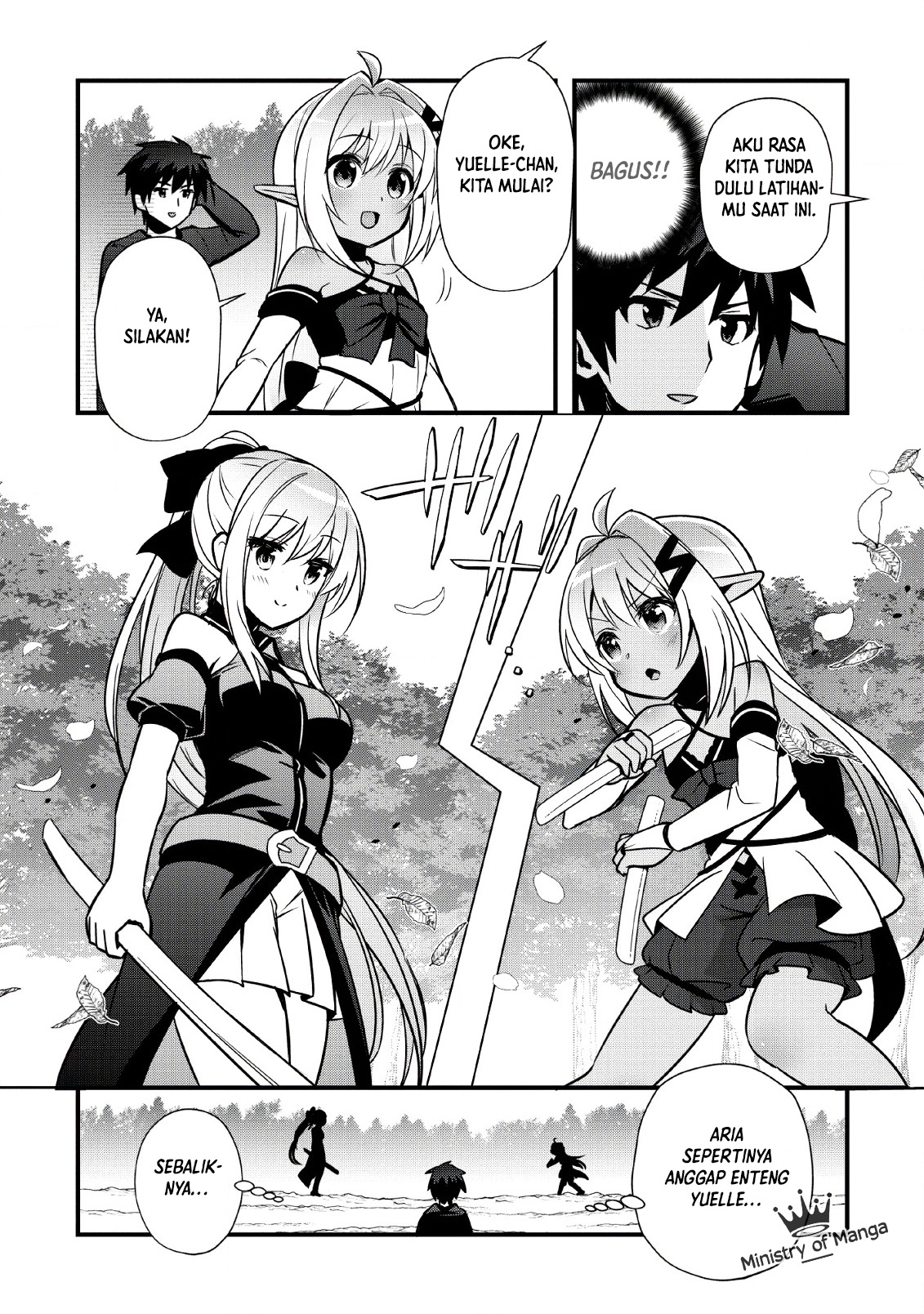 Isekai no Meikyuu Toshi de Chiyu Mahou Tsukai Yattemasu Chapter 14