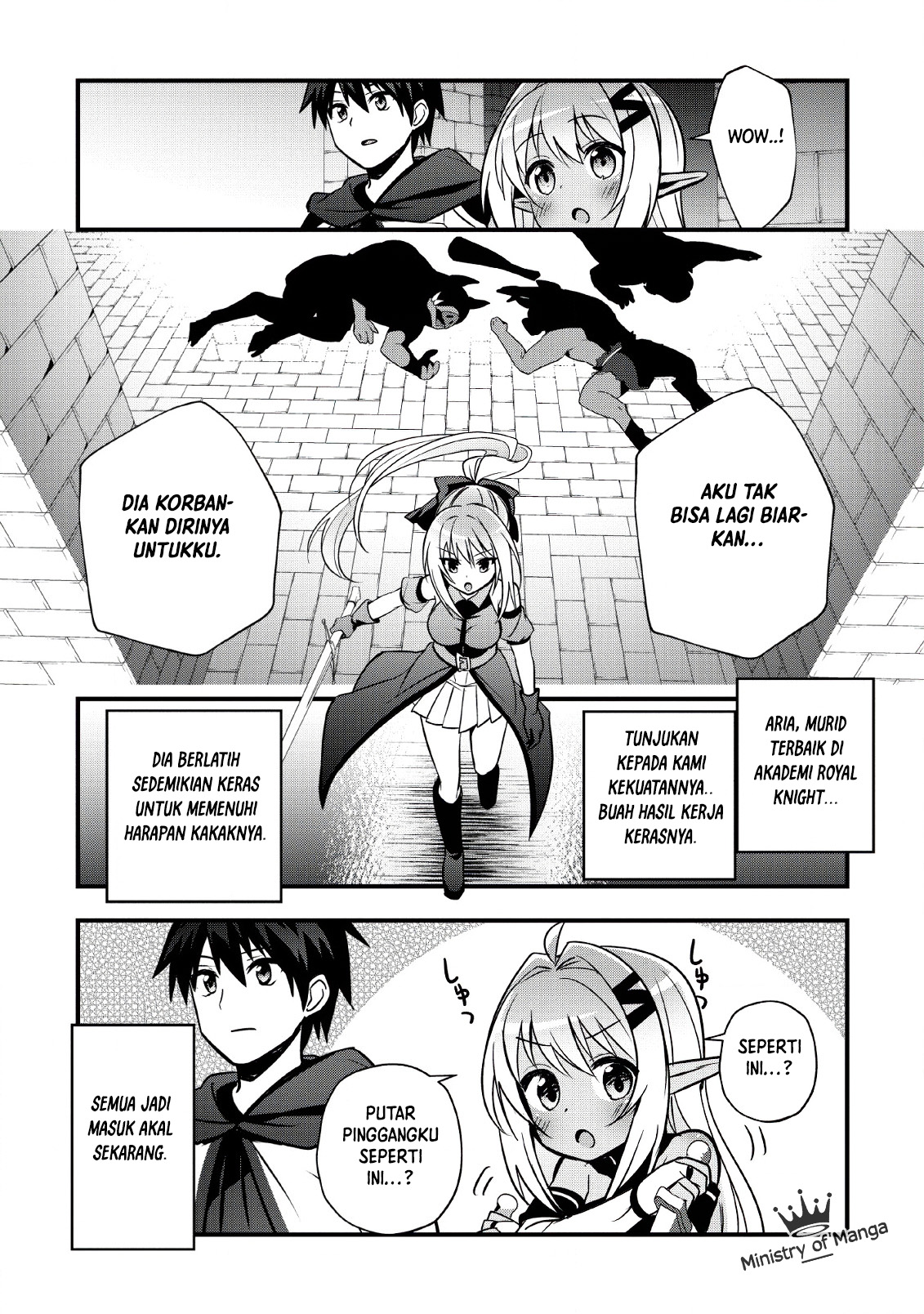 Isekai no Meikyuu Toshi de Chiyu Mahou Tsukai Yattemasu Chapter 14