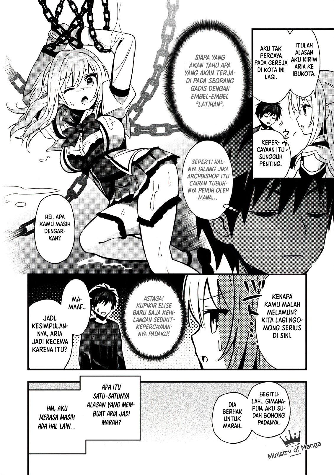 Isekai no Meikyuu Toshi de Chiyu Mahou Tsukai Yattemasu Chapter 14