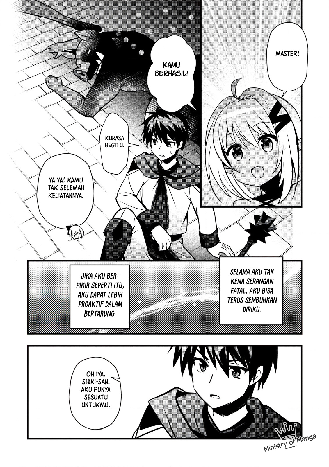 Isekai no Meikyuu Toshi de Chiyu Mahou Tsukai Yattemasu Chapter 14