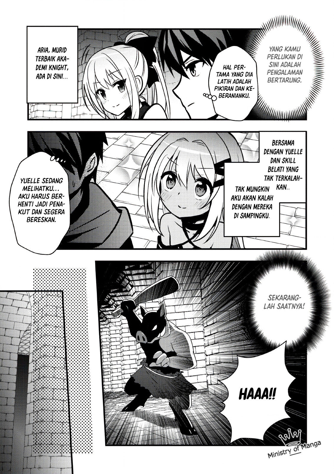 Isekai no Meikyuu Toshi de Chiyu Mahou Tsukai Yattemasu Chapter 14