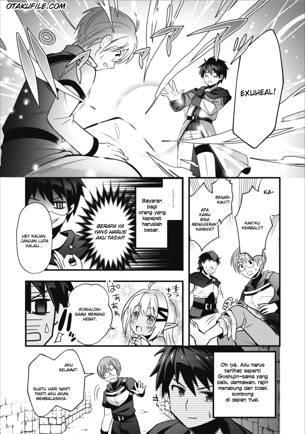 Isekai no Meikyuu Toshi de Chiyu Mahou Tsukai Yattemasu Chapter 2