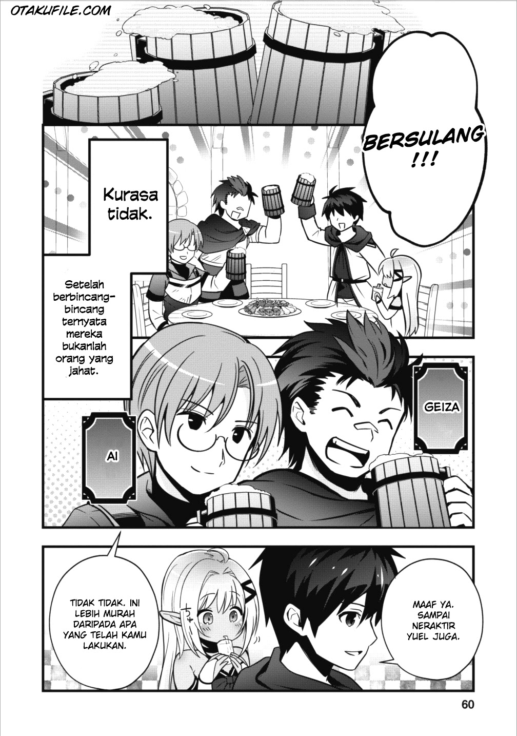 Isekai no Meikyuu Toshi de Chiyu Mahou Tsukai Yattemasu Chapter 2