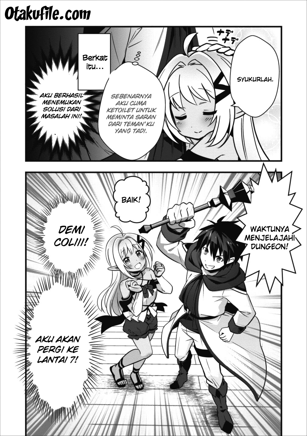 Isekai no Meikyuu Toshi de Chiyu Mahou Tsukai Yattemasu Chapter 3