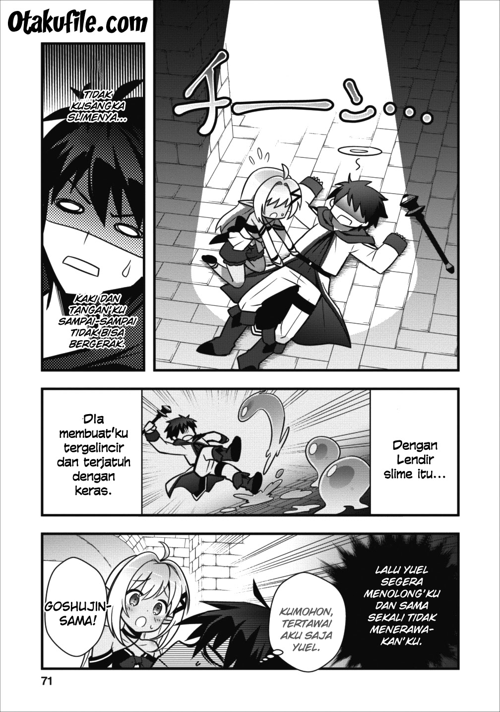 Isekai no Meikyuu Toshi de Chiyu Mahou Tsukai Yattemasu Chapter 3