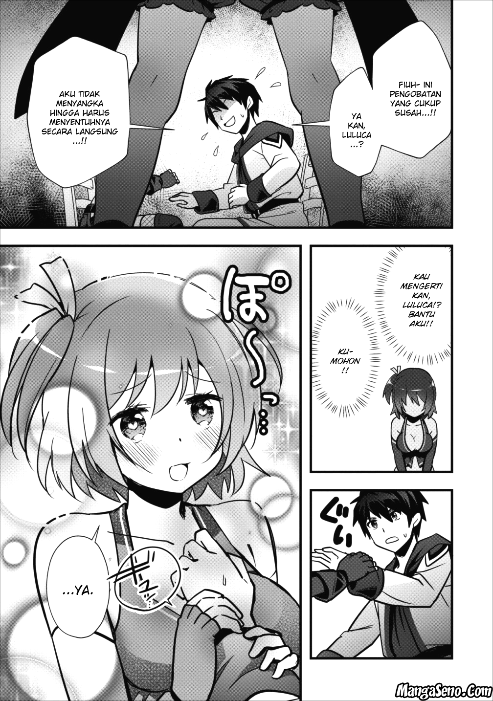 Isekai no Meikyuu Toshi de Chiyu Mahou Tsukai Yattemasu Chapter 4