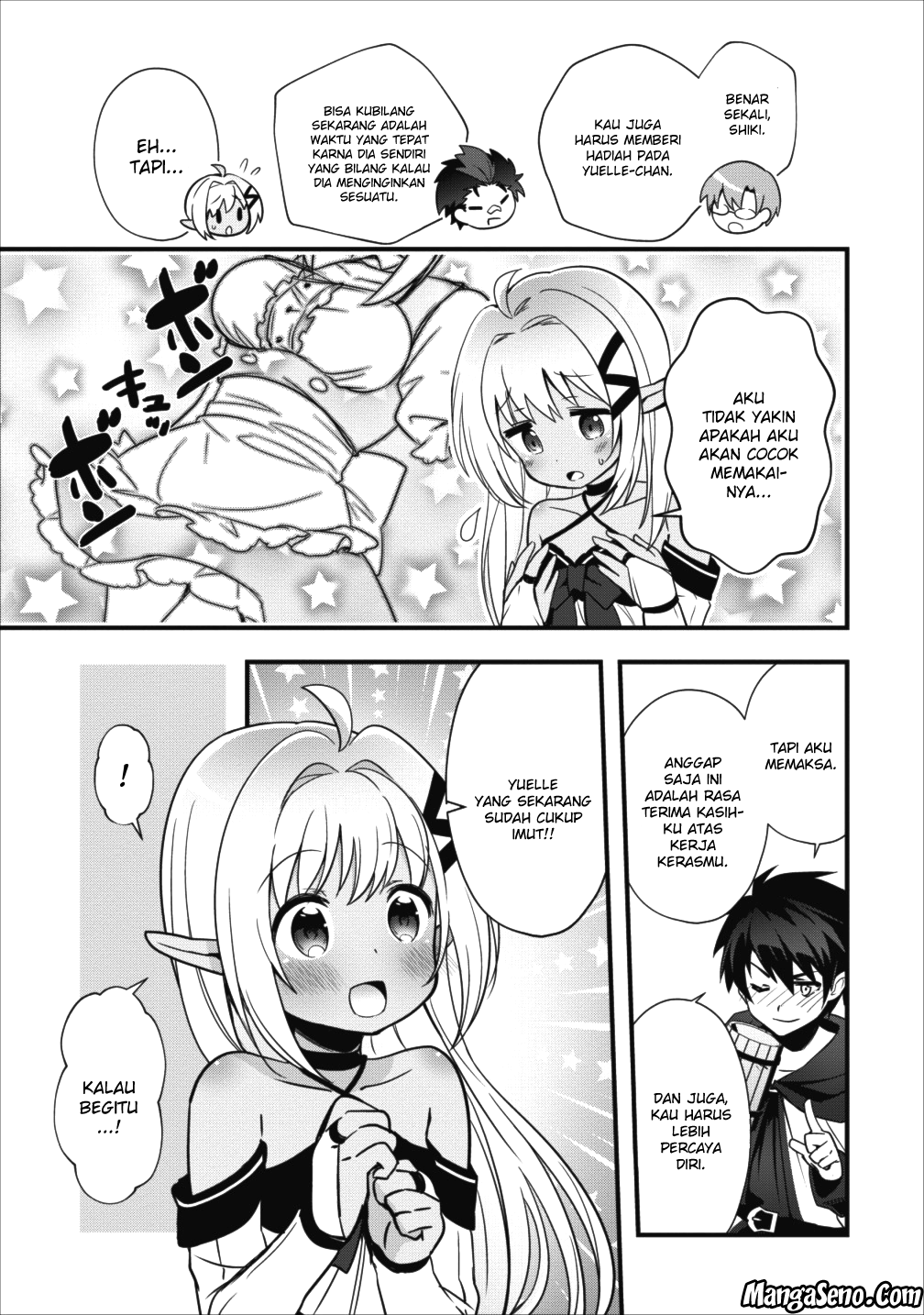 Isekai no Meikyuu Toshi de Chiyu Mahou Tsukai Yattemasu Chapter 4