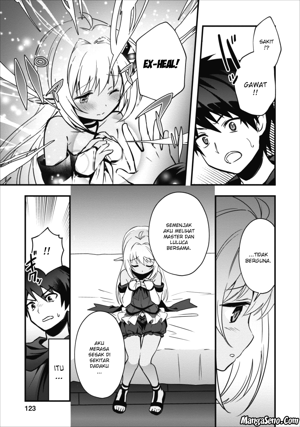 Isekai no Meikyuu Toshi de Chiyu Mahou Tsukai Yattemasu Chapter 4