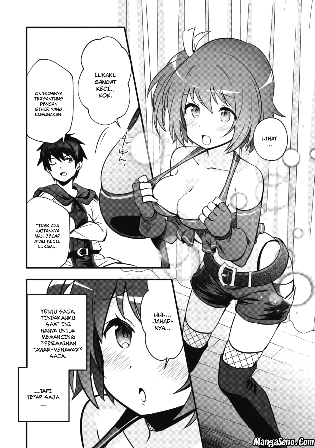 Isekai no Meikyuu Toshi de Chiyu Mahou Tsukai Yattemasu Chapter 4