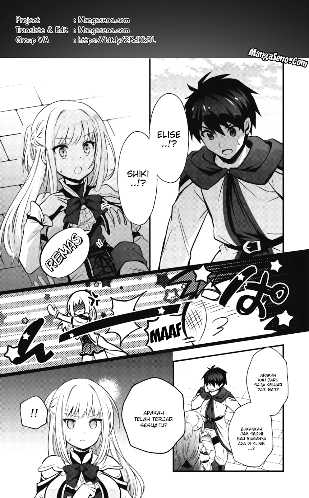 Isekai no Meikyuu Toshi de Chiyu Mahou Tsukai Yattemasu Chapter 4