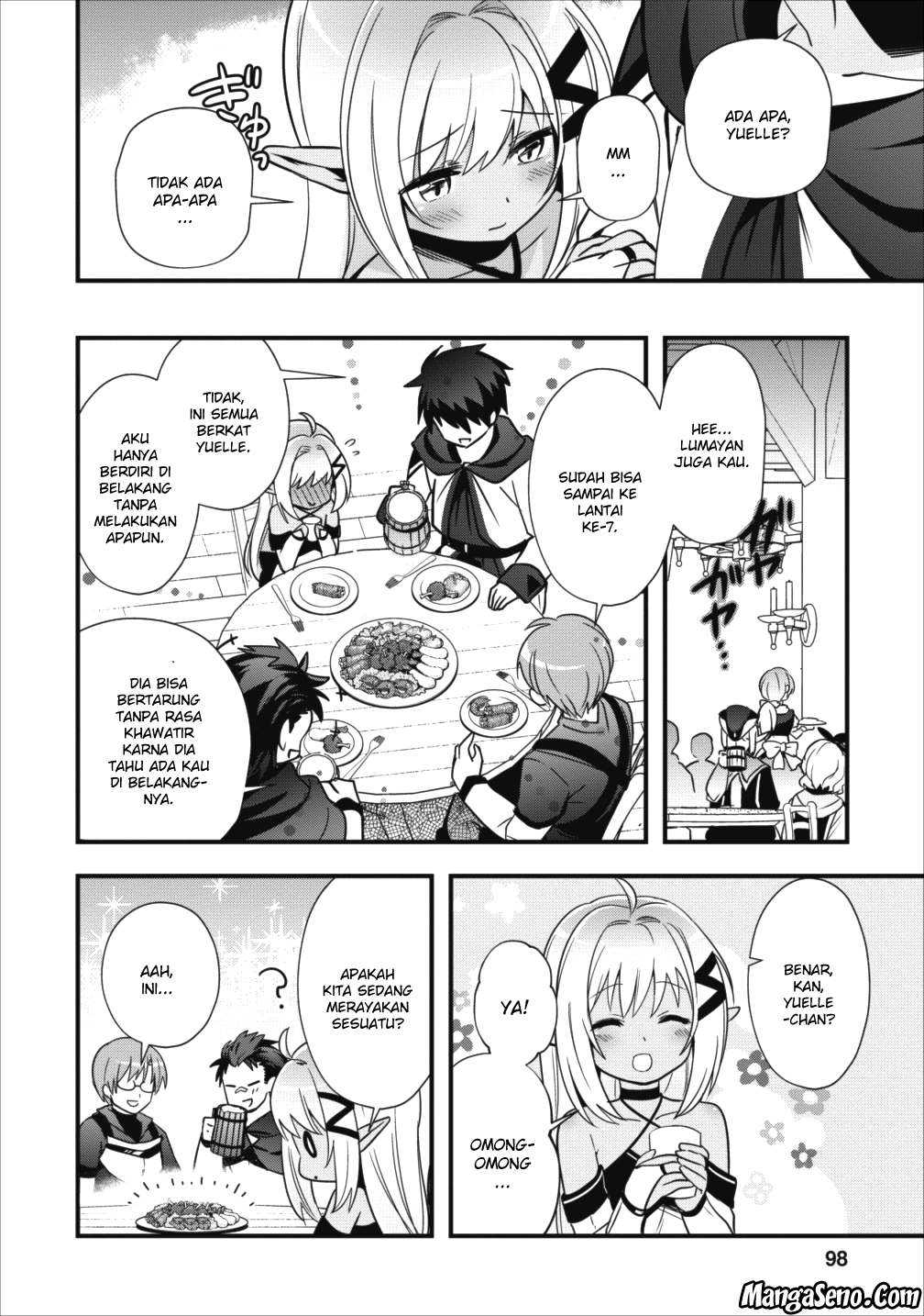 Isekai no Meikyuu Toshi de Chiyu Mahou Tsukai Yattemasu Chapter 4