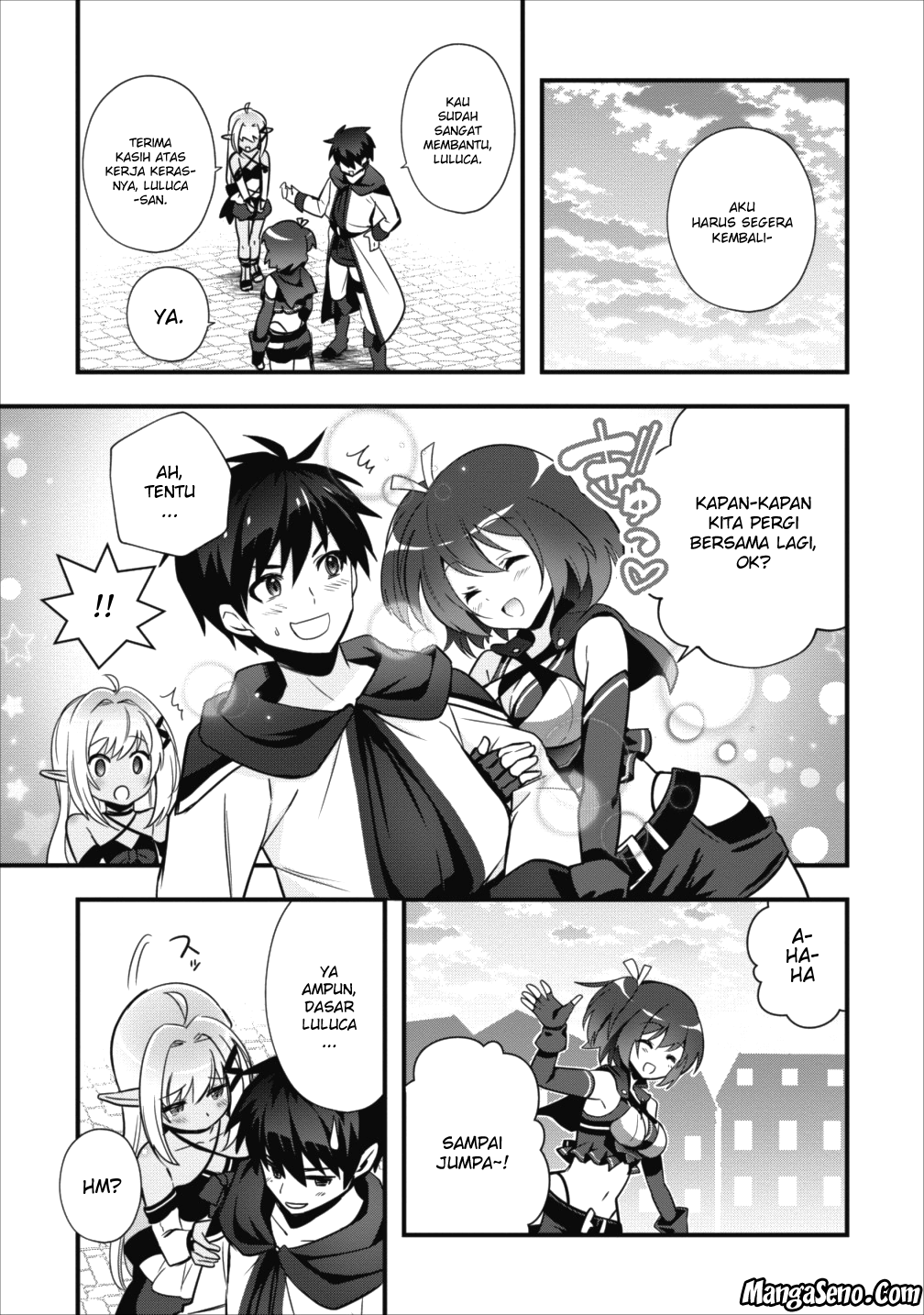 Isekai no Meikyuu Toshi de Chiyu Mahou Tsukai Yattemasu Chapter 4