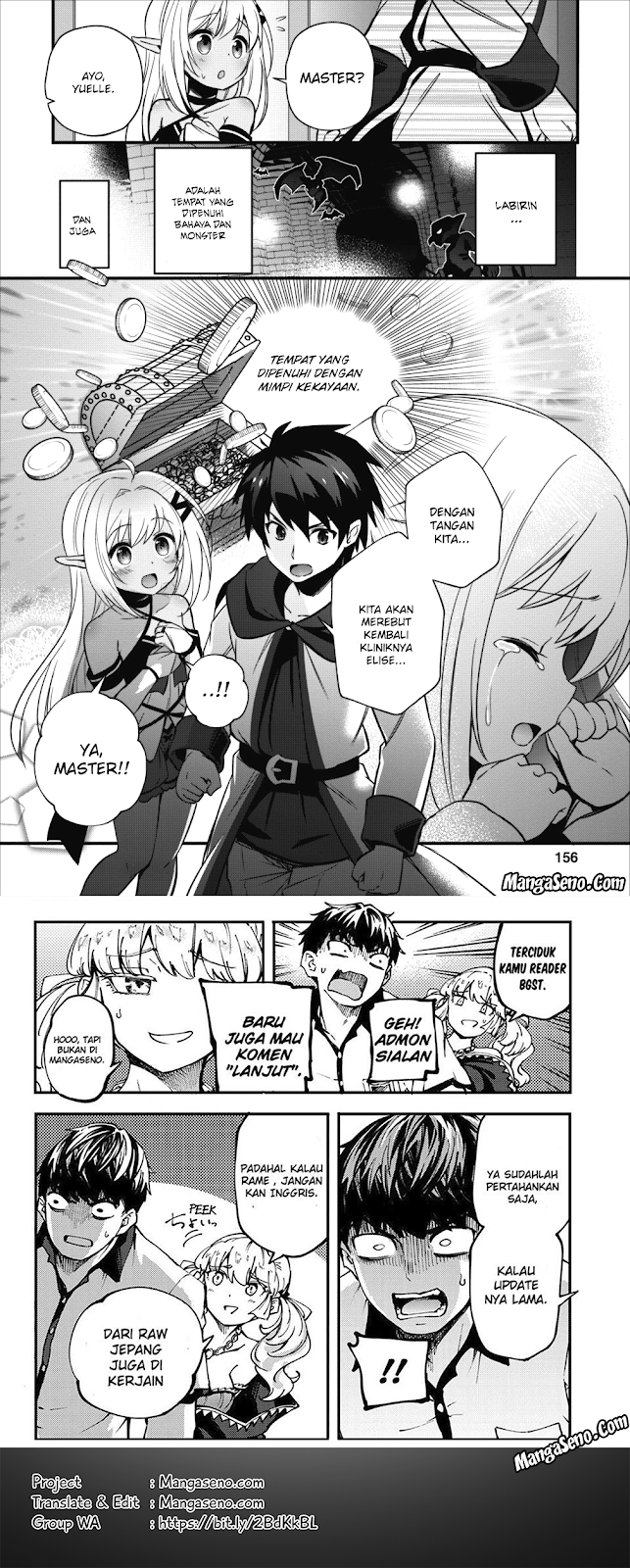 Isekai no Meikyuu Toshi de Chiyu Mahou Tsukai Yattemasu Chapter 5