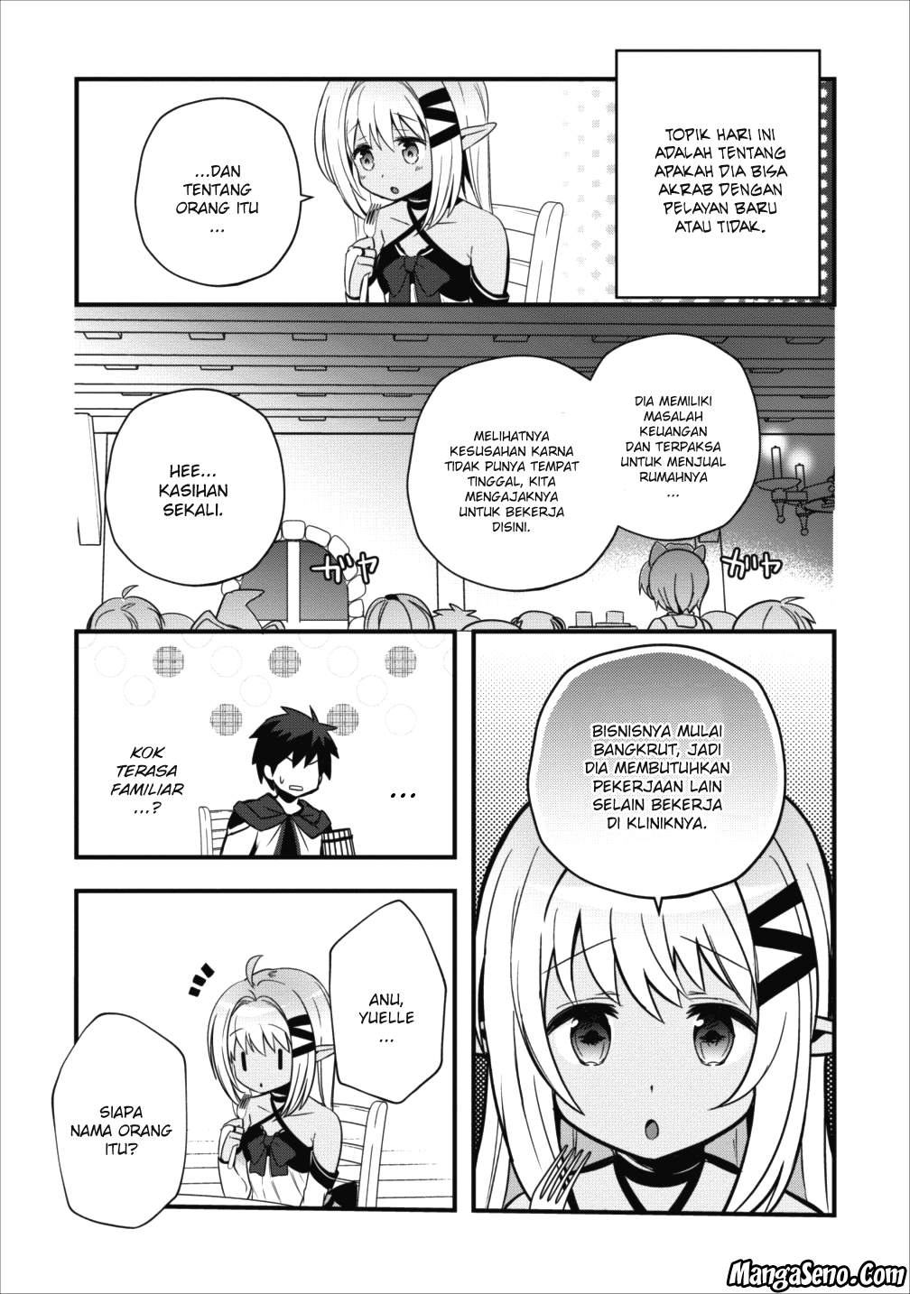 Isekai no Meikyuu Toshi de Chiyu Mahou Tsukai Yattemasu Chapter 5