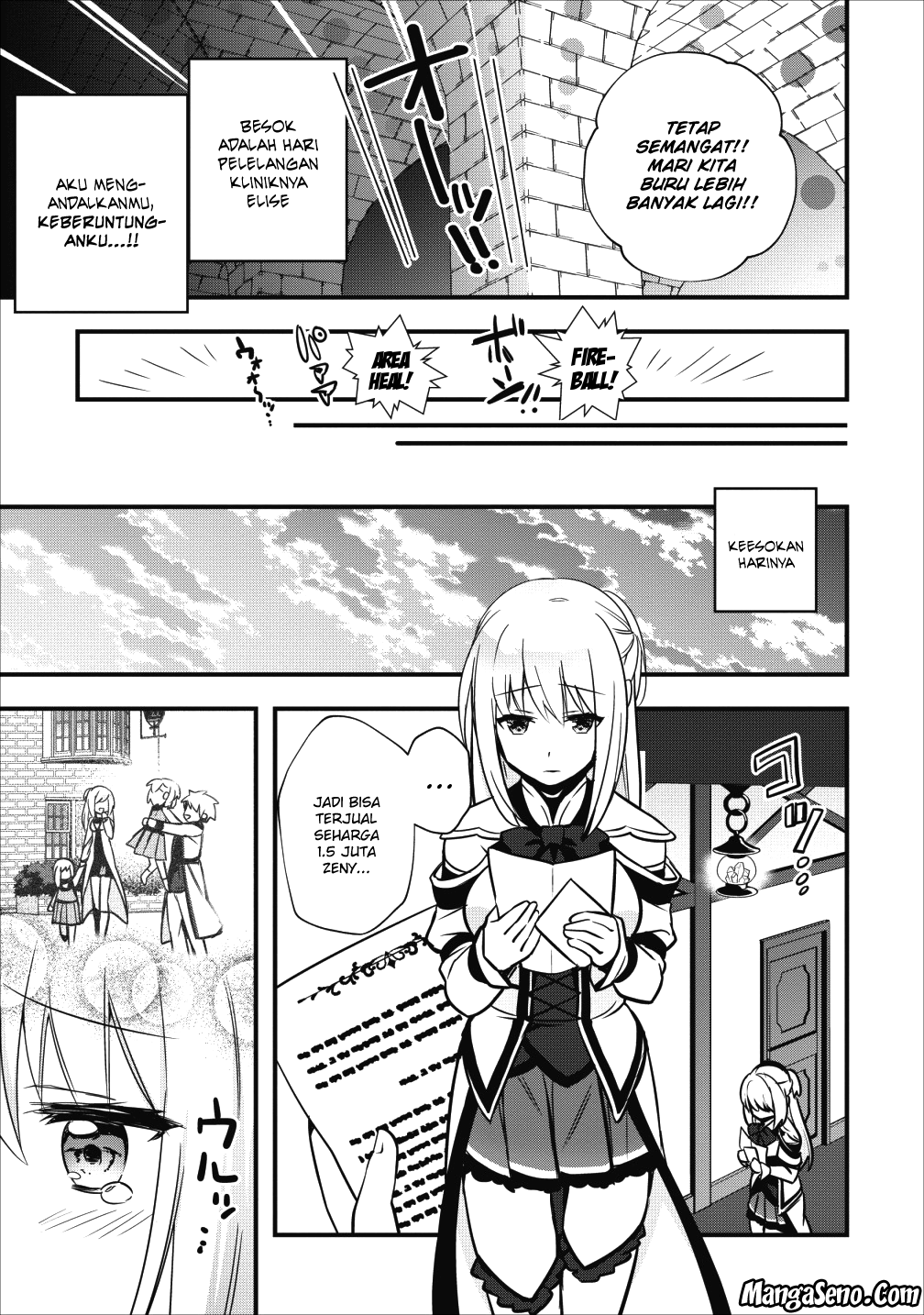 Isekai no Meikyuu Toshi de Chiyu Mahou Tsukai Yattemasu Chapter 6