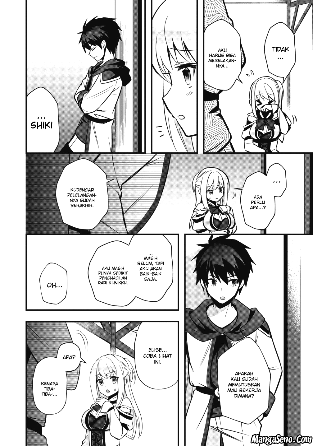 Isekai no Meikyuu Toshi de Chiyu Mahou Tsukai Yattemasu Chapter 6