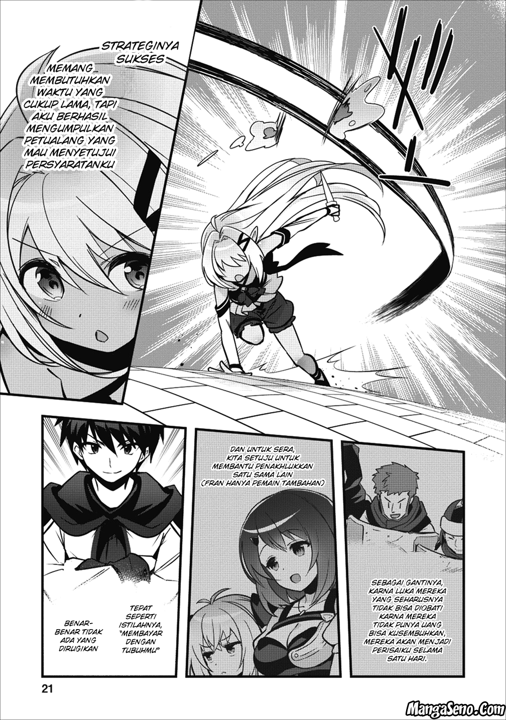 Isekai no Meikyuu Toshi de Chiyu Mahou Tsukai Yattemasu Chapter 6