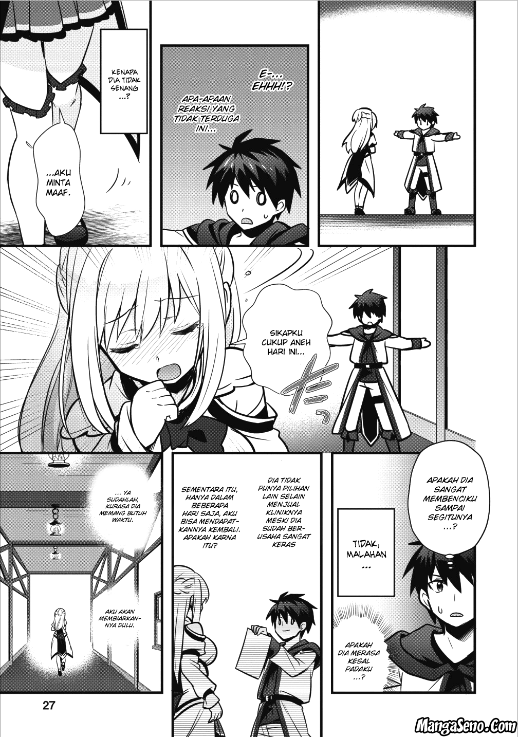 Isekai no Meikyuu Toshi de Chiyu Mahou Tsukai Yattemasu Chapter 6