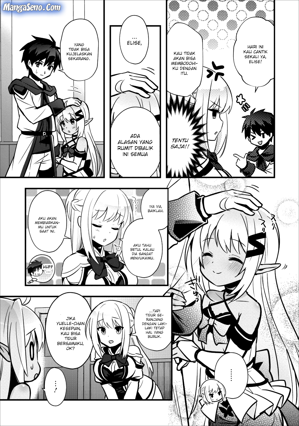 Isekai no Meikyuu Toshi de Chiyu Mahou Tsukai Yattemasu Chapter 7