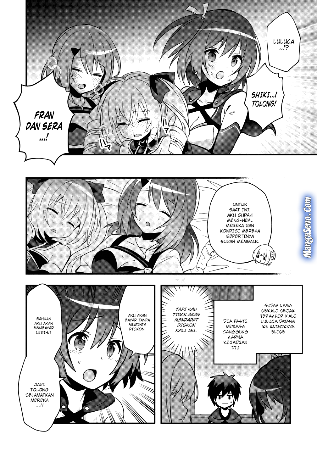 Isekai no Meikyuu Toshi de Chiyu Mahou Tsukai Yattemasu Chapter 7