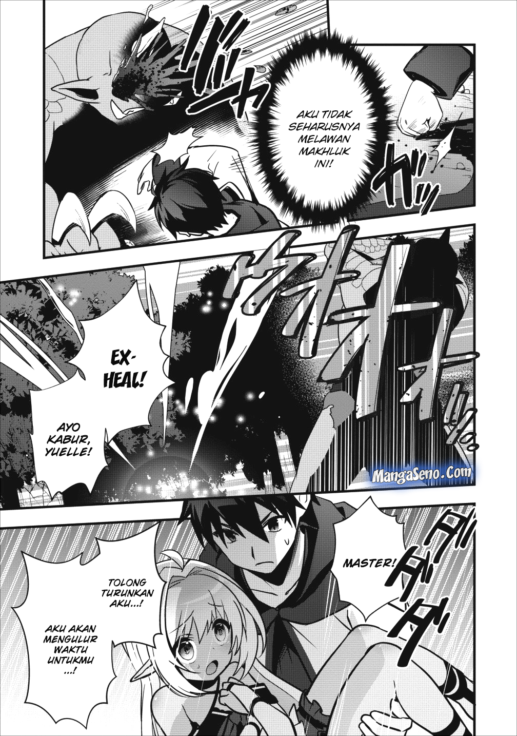 Isekai no Meikyuu Toshi de Chiyu Mahou Tsukai Yattemasu Chapter 9