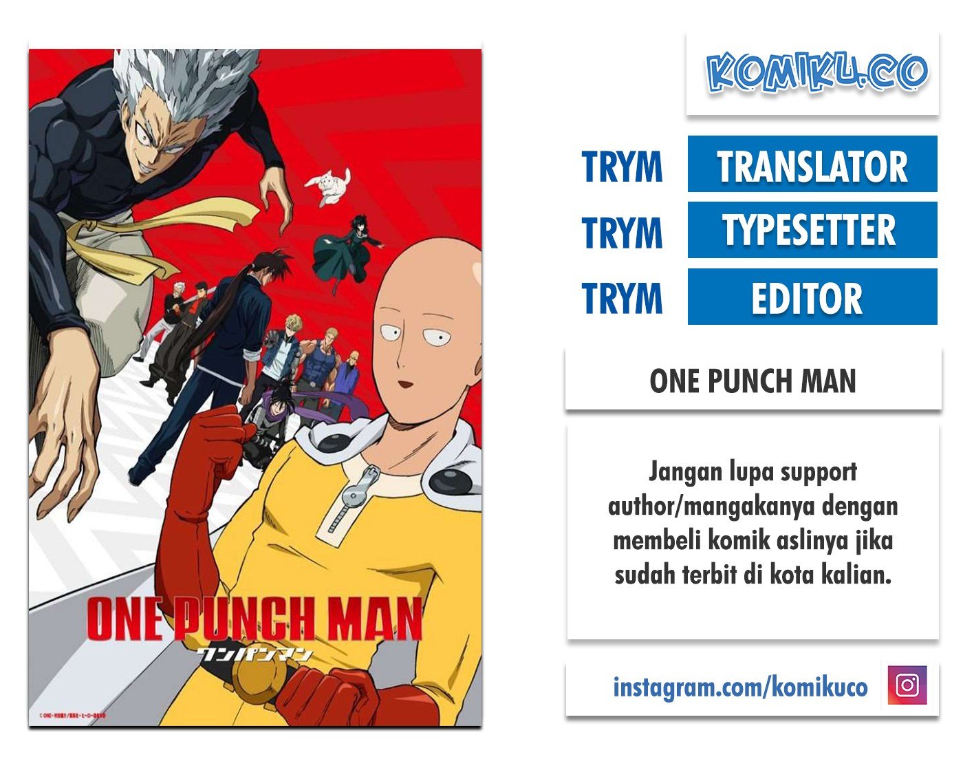 One Punch-Man Chapter 180