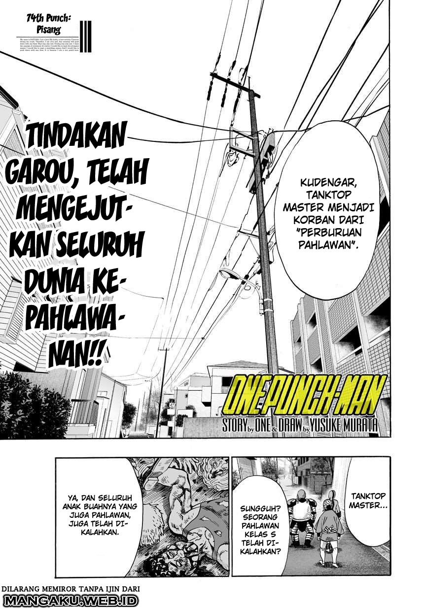 One Punch-Man Chapter 74