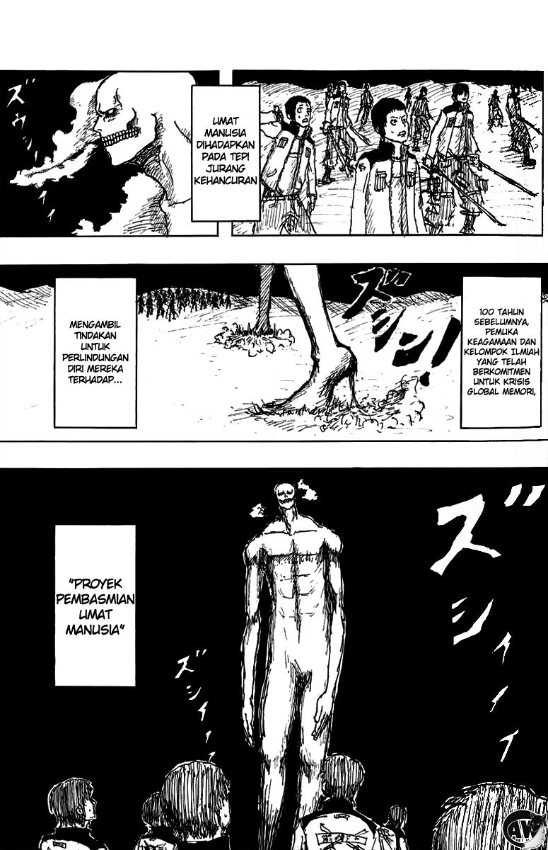 Shingeki no Kyojin Chapter 0