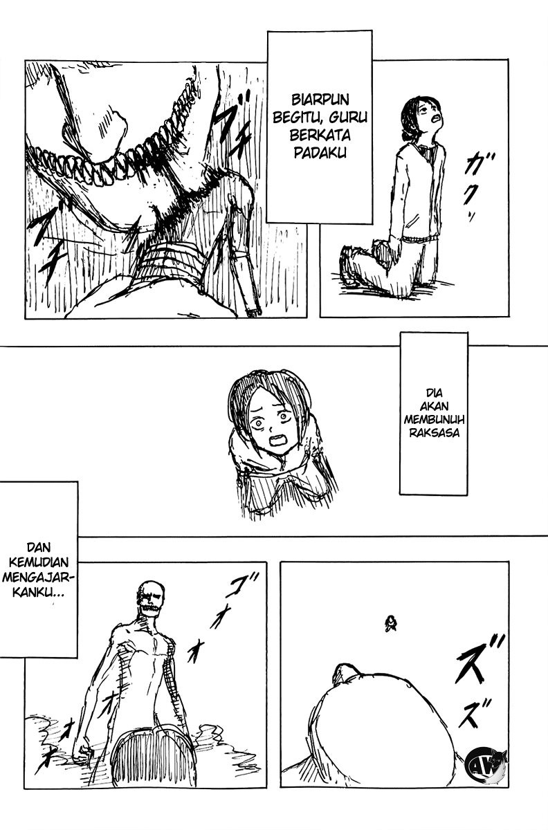 Shingeki no Kyojin Chapter 0