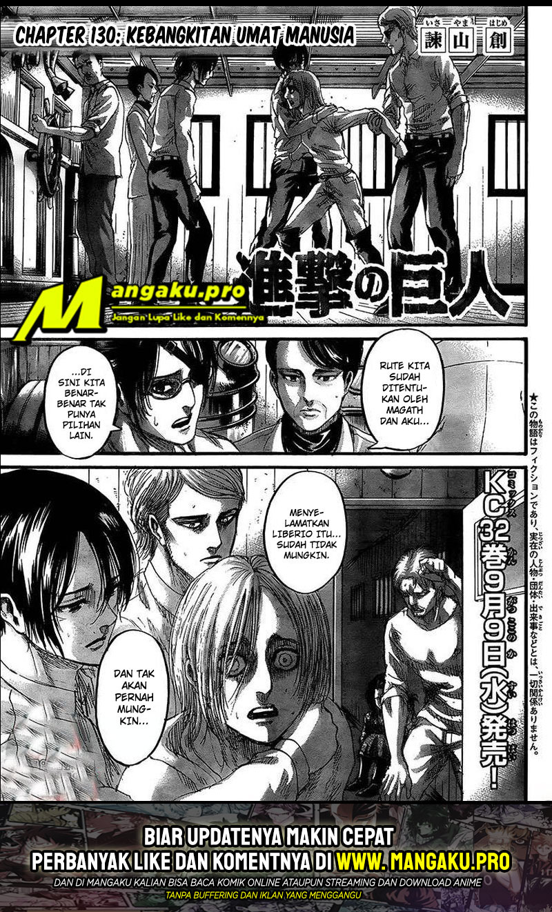 Shingeki no Kyojin Chapter 130