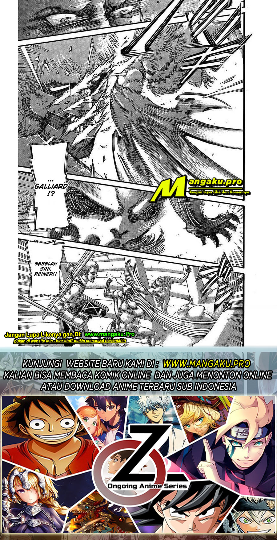 Shingeki no Kyojin Chapter 135