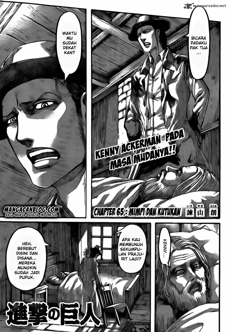 Shingeki no Kyojin Chapter 65