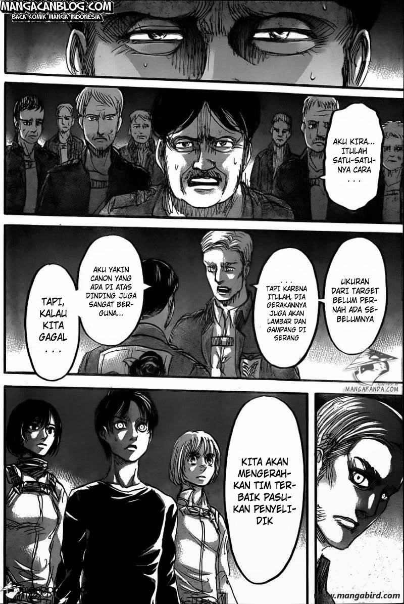 Shingeki no Kyojin Chapter 67