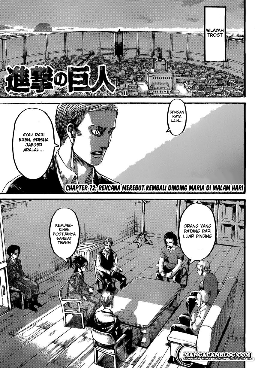 Shingeki no Kyojin Chapter 72