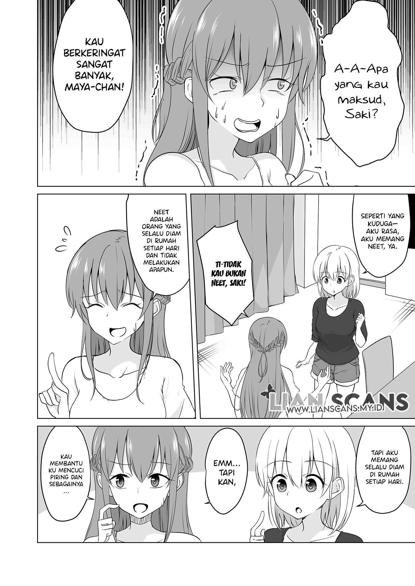 The girl who thinks she’s a NEET and the girl who absolutely doesn’t want her to know Chapter 0