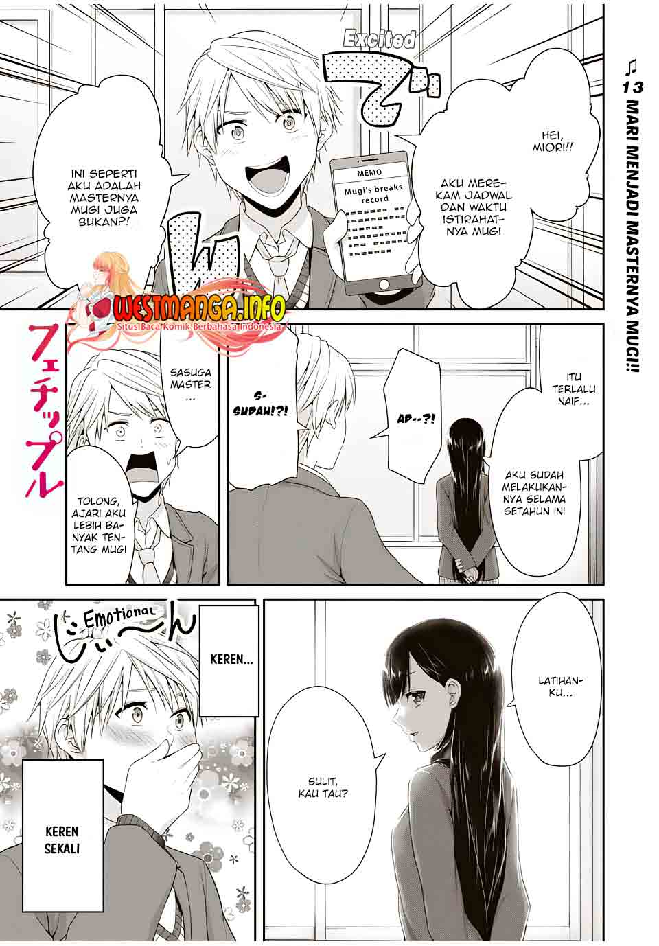 Fechippuru bokura no junsuina koi Chapter 86