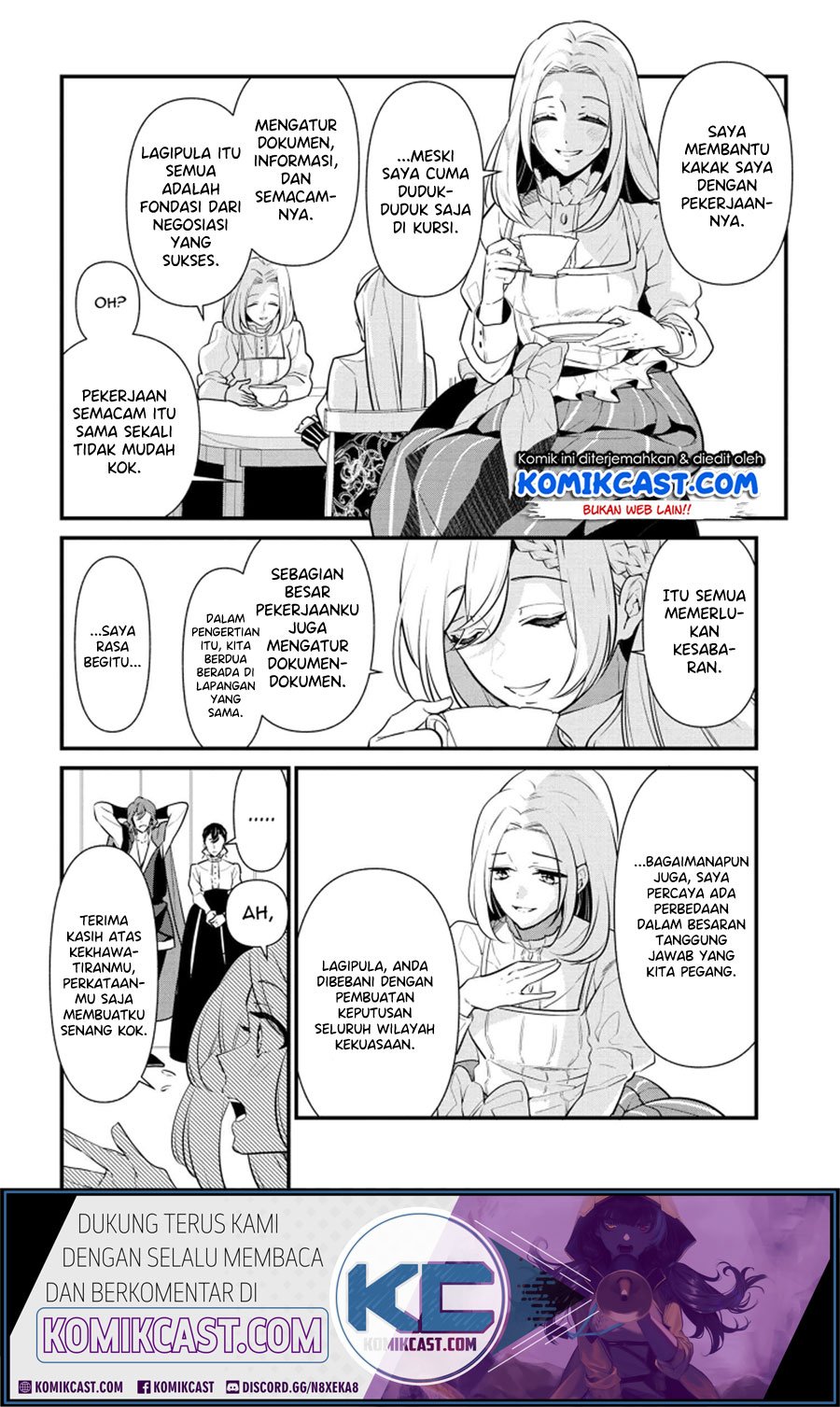 Koushaku Reijou no Tashinami Chapter 53