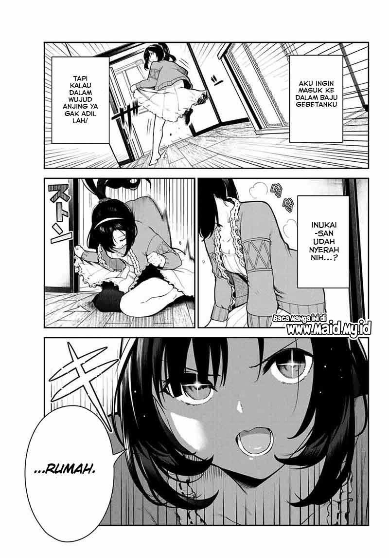 Inu ni nattara suki na hito ni hirowareta Chapter 4