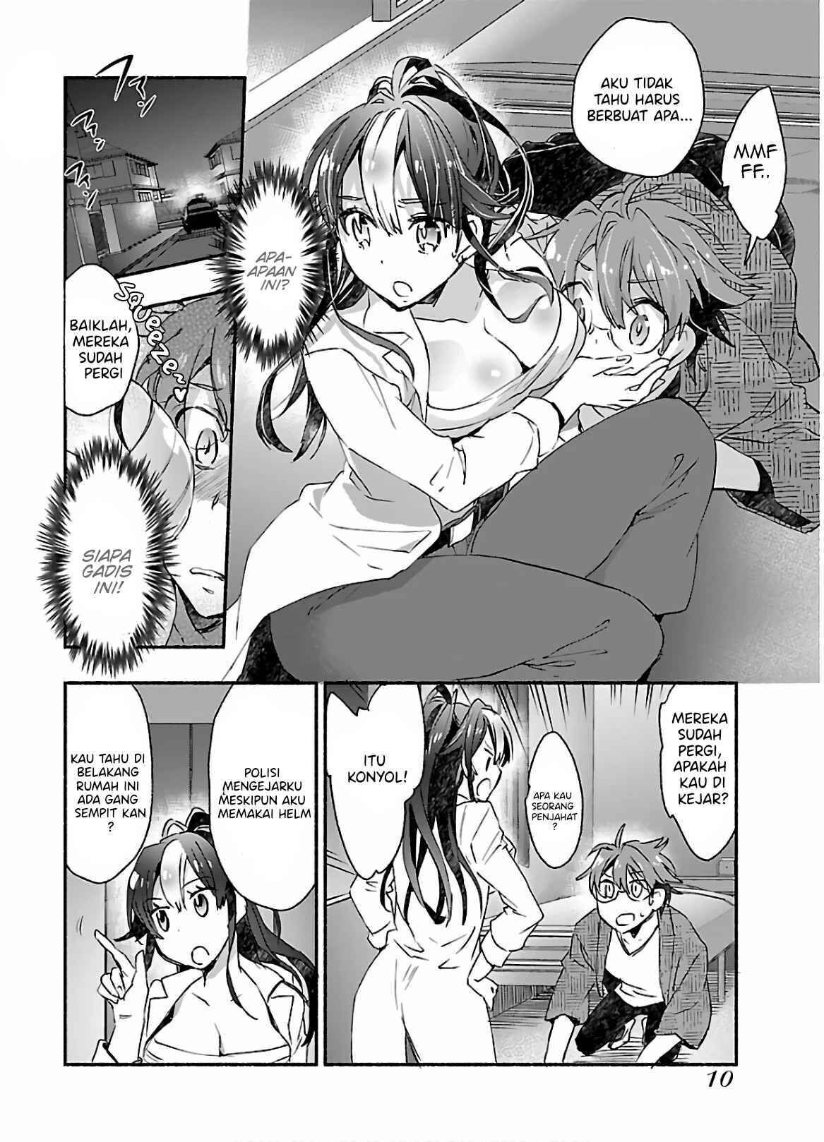 Yankee Musume ni Natsukarete Kotoshi mo Juken ni Shippai Shisou Desu Chapter 1