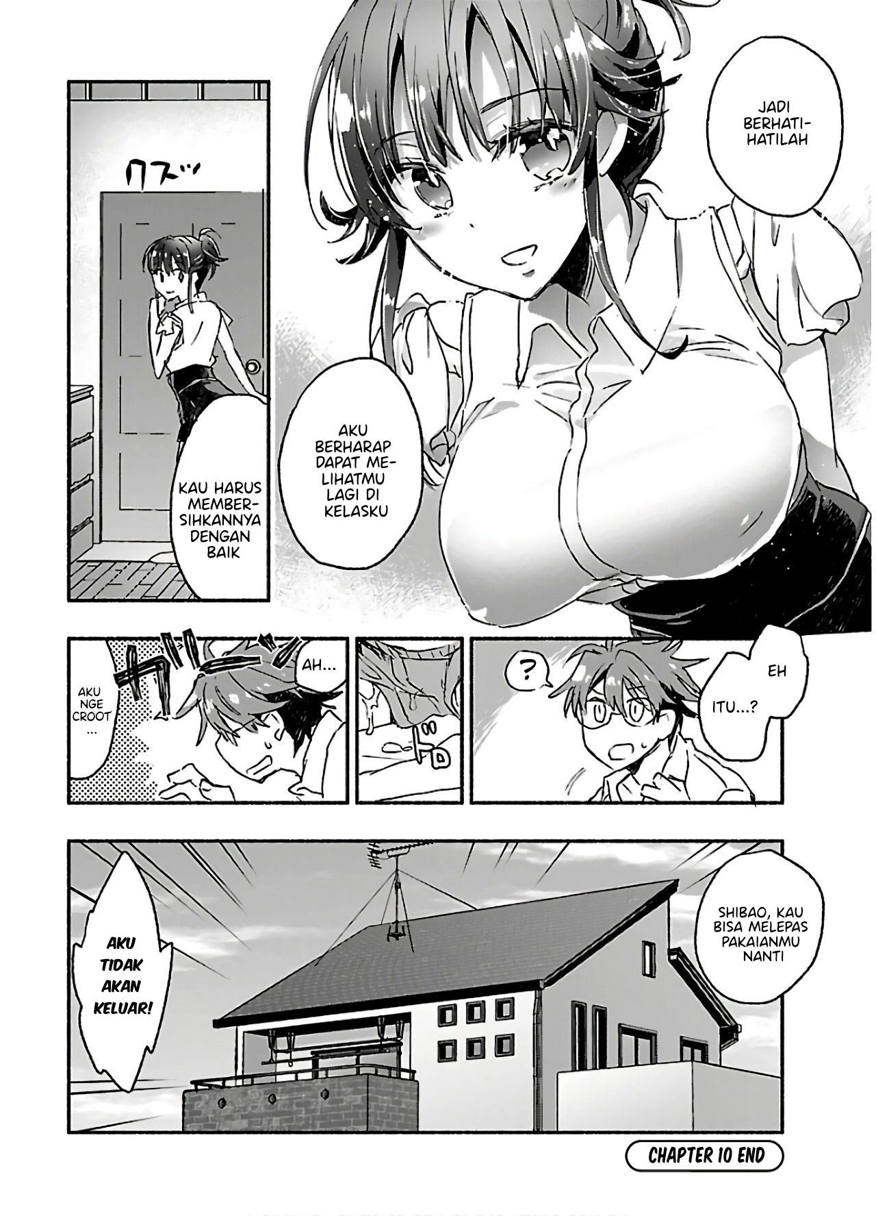 Yankee Musume ni Natsukarete Kotoshi mo Juken ni Shippai Shisou Desu Chapter 10