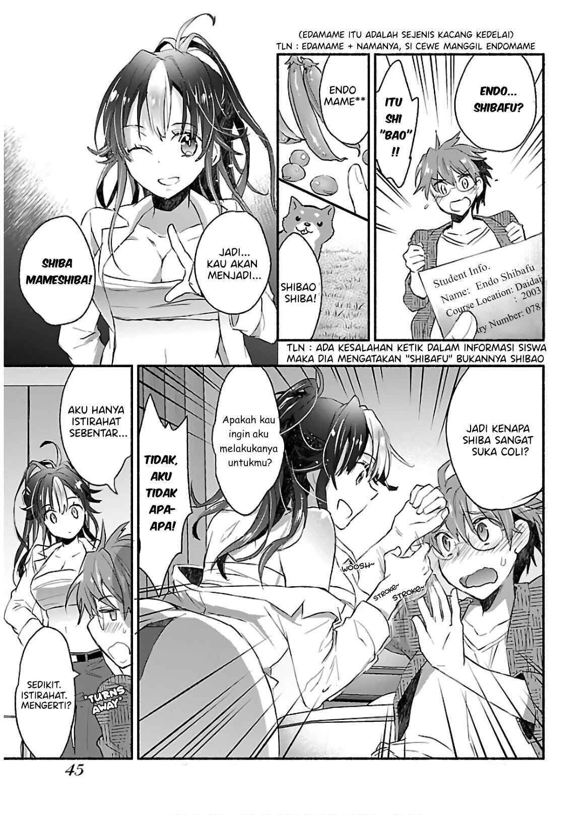 Yankee Musume ni Natsukarete Kotoshi mo Juken ni Shippai Shisou Desu Chapter 2