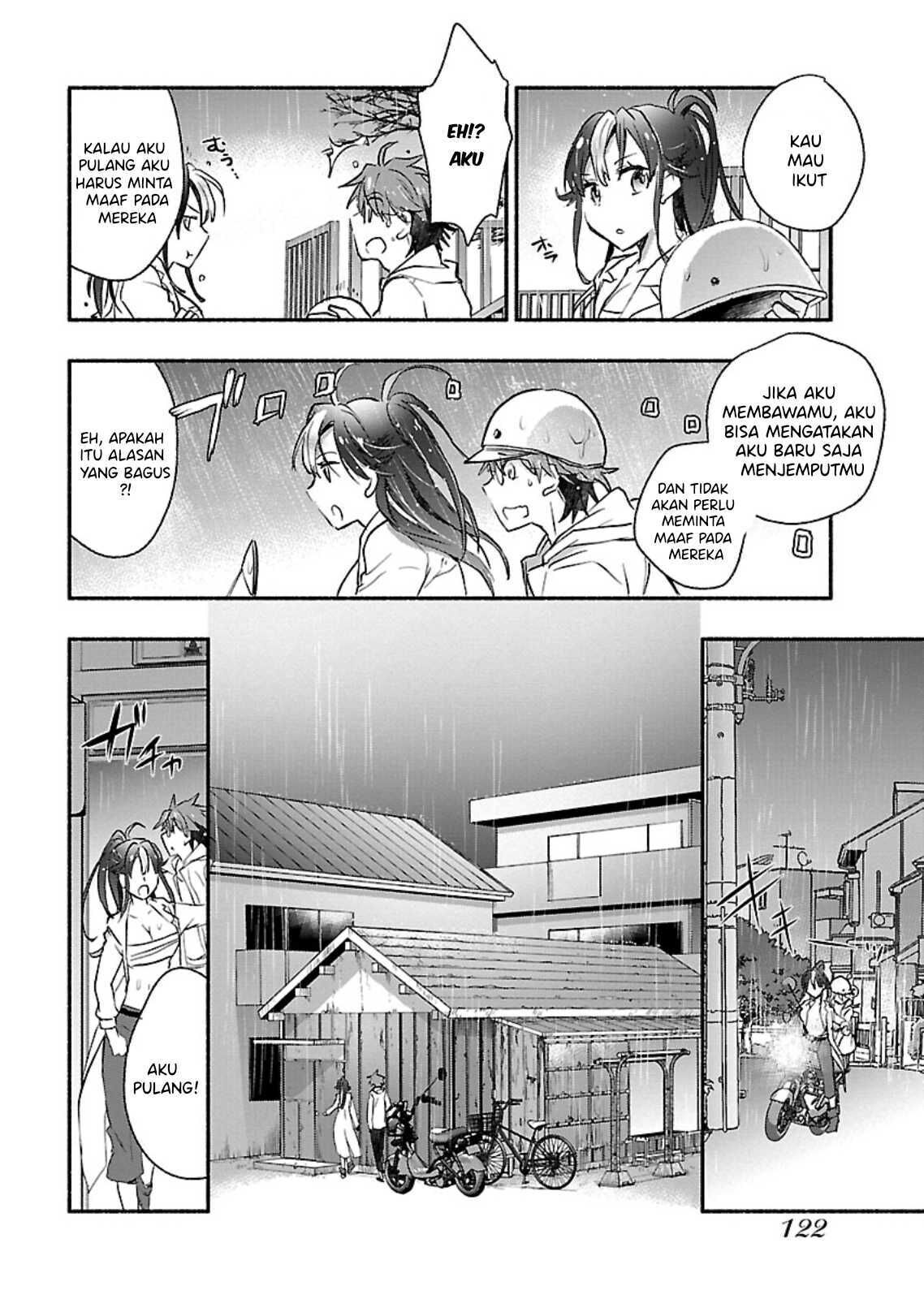 Yankee Musume ni Natsukarete Kotoshi mo Juken ni Shippai Shisou Desu Chapter 4