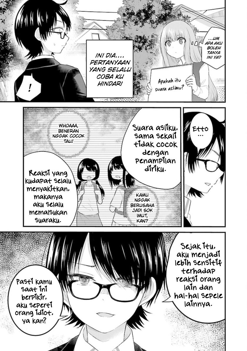 Koe ga dasenai Shoujo wa “Kanojo ga Yasashisugiru” to Omotte iru Chapter 44