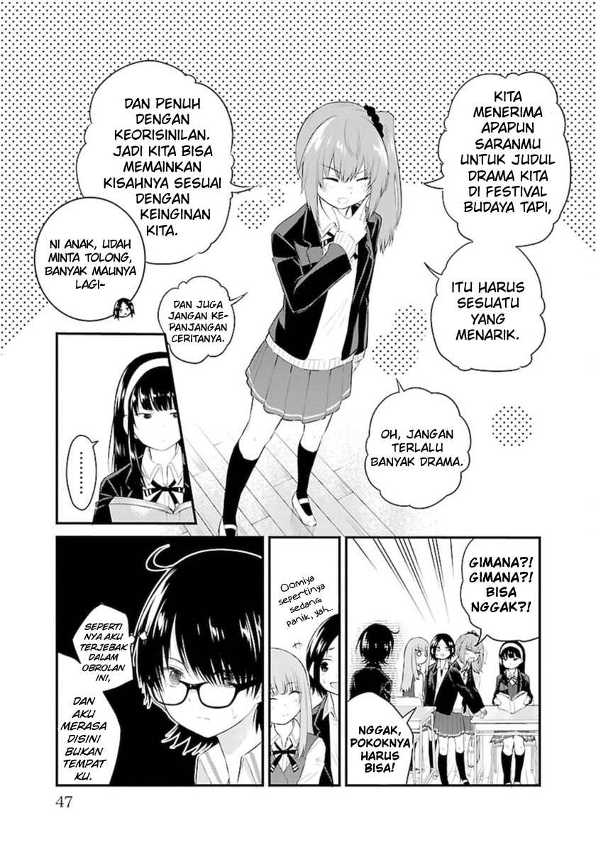 Koe ga dasenai Shoujo wa “Kanojo ga Yasashisugiru” to Omotte iru Chapter 46