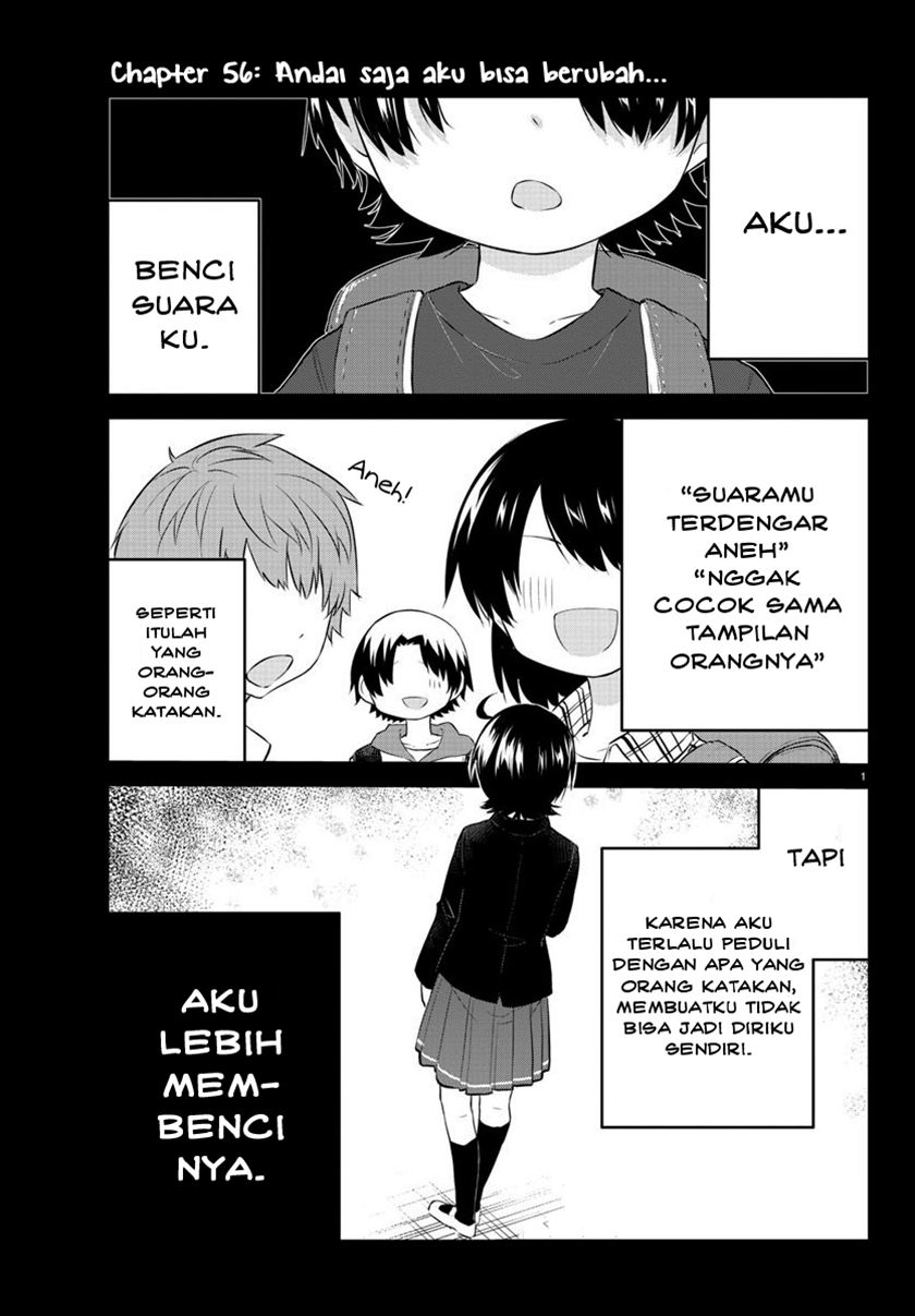 Koe ga dasenai Shoujo wa “Kanojo ga Yasashisugiru” to Omotte iru Chapter 56